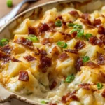 Loaded Potato Casserole with Bacon