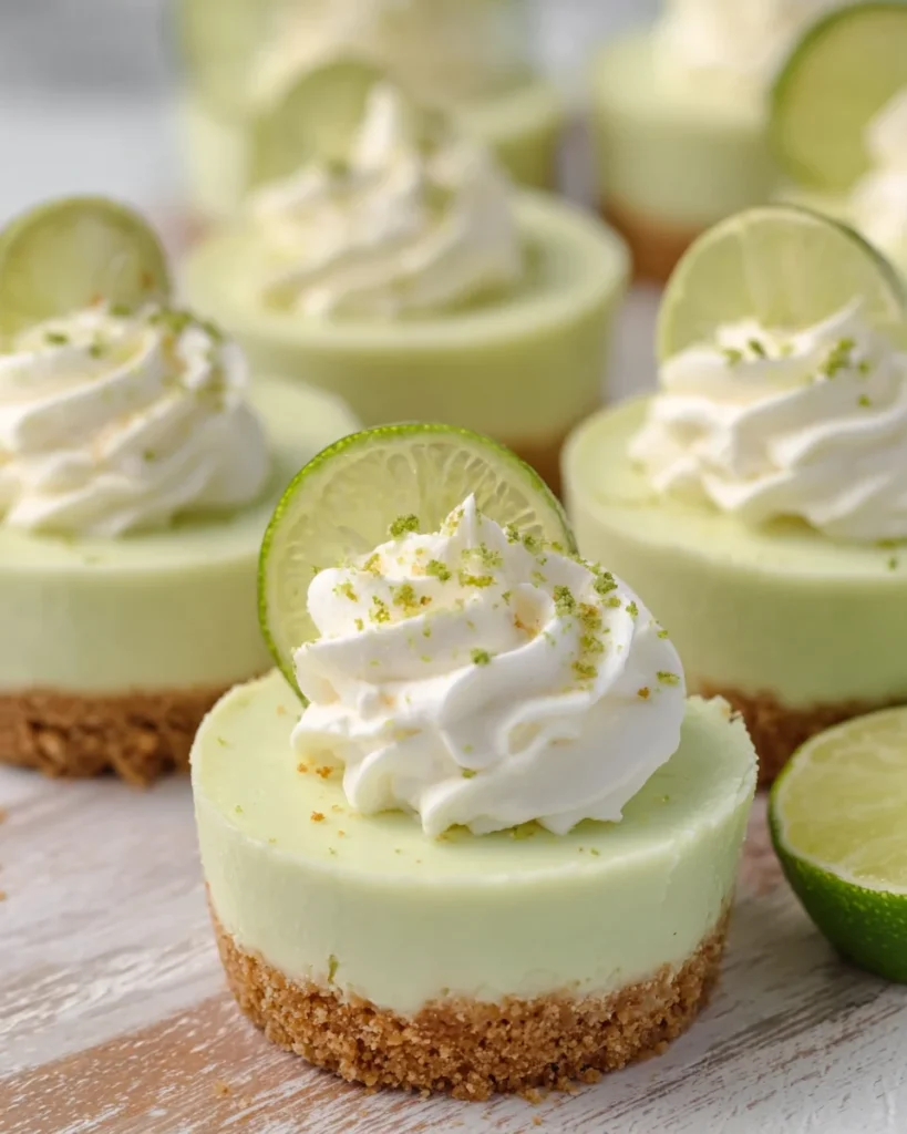 No-Bake Key Lime Cheesecake Cups