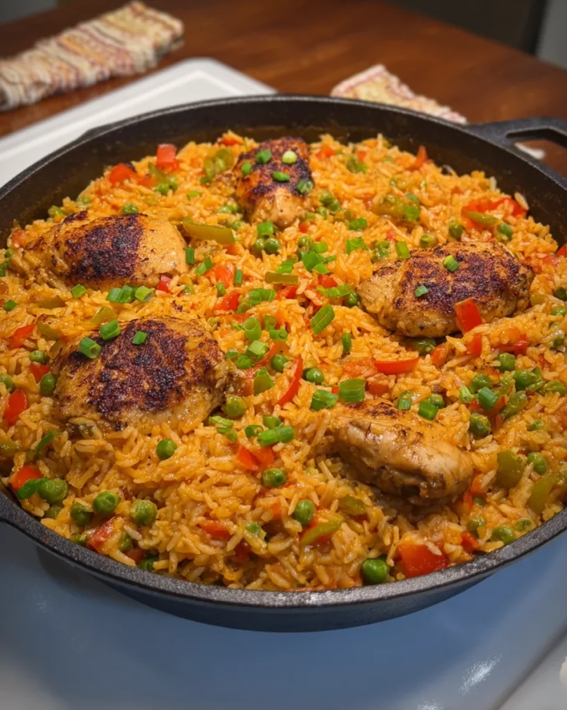 One Pot Cajun Chicken and Rice