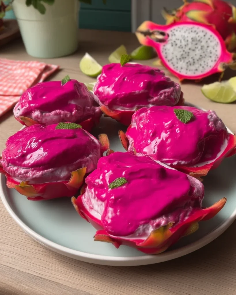 Pink Dragon Fruit Sorbet Recipe