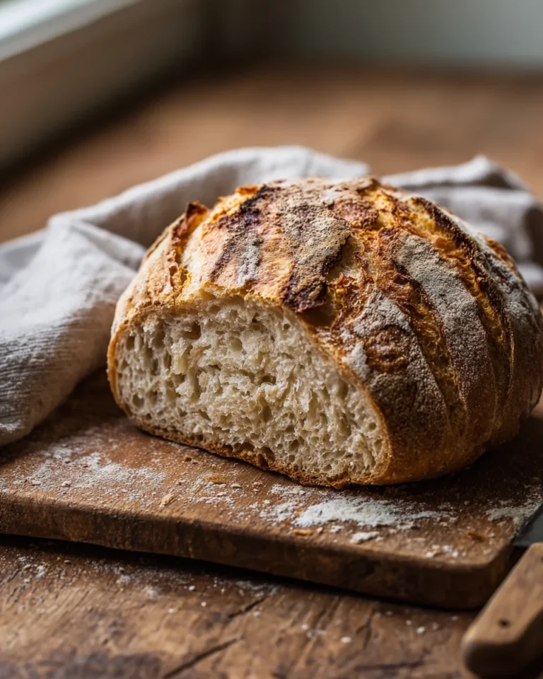 Quick Homemade Crusty Bread