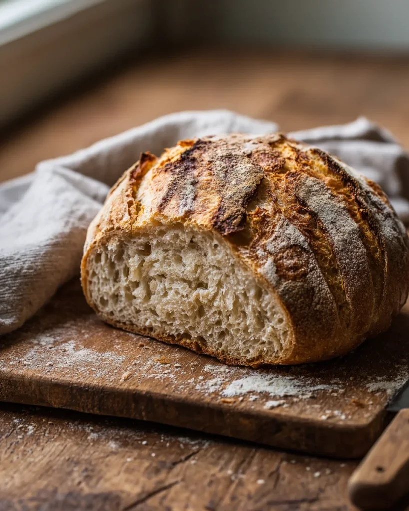 Quick Homemade Crusty Bread