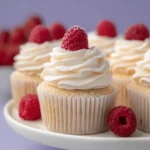 Raspberry Almond Cupcakes