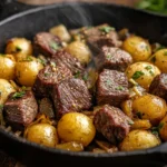 Steak and Potato Skillet Dinner