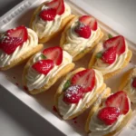 Strawberry Cake Taco