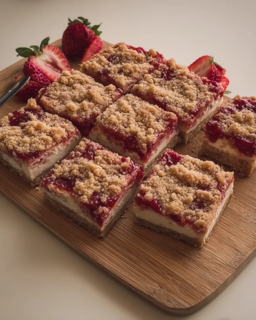 Strawberry Cheesecake Bars