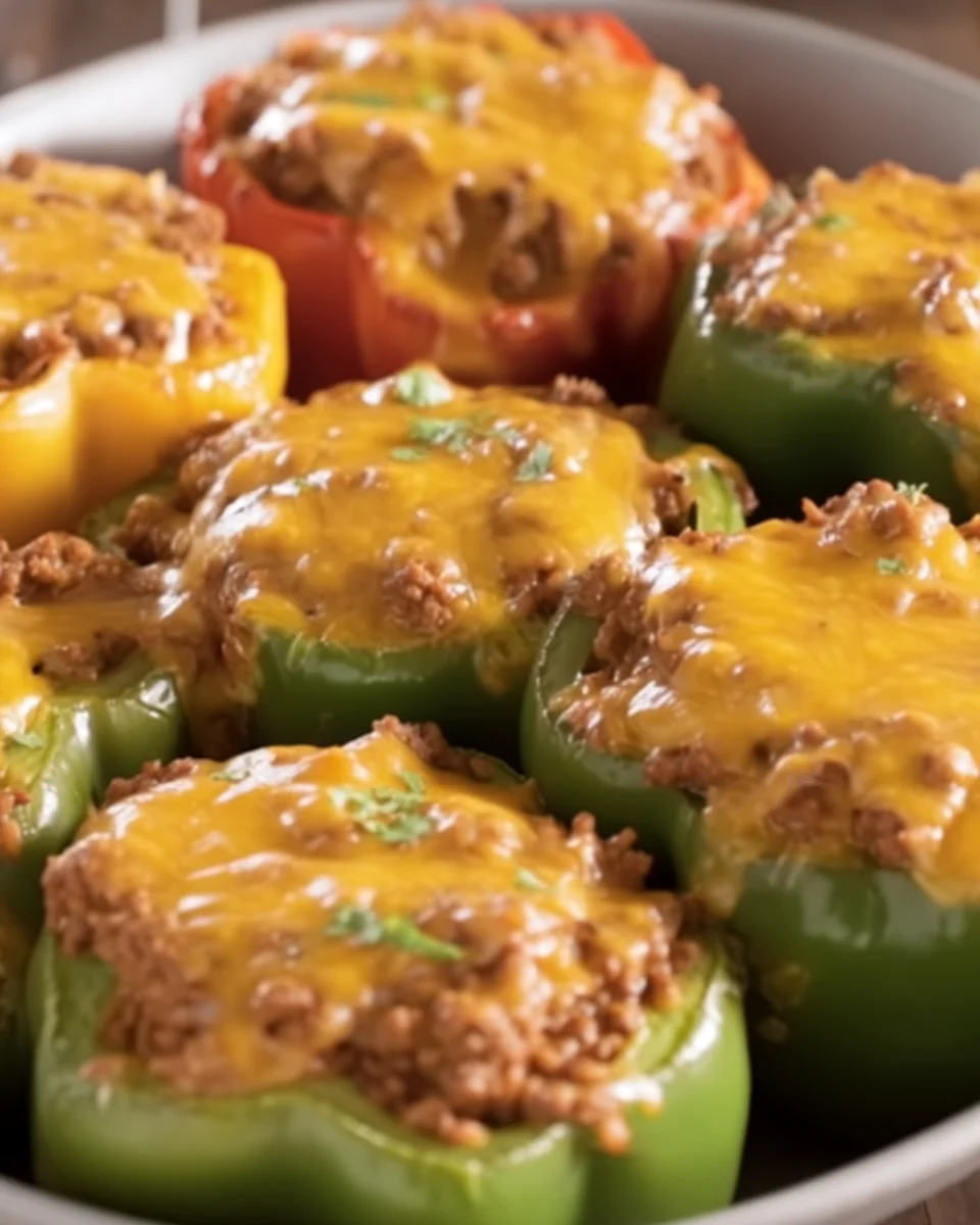 Taco Stuffed Peppers Mexican Recipe