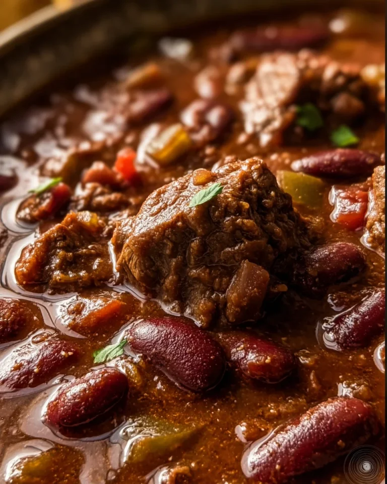 Texas Style Beef Chili Beans