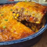 Vintage Mexican casserole