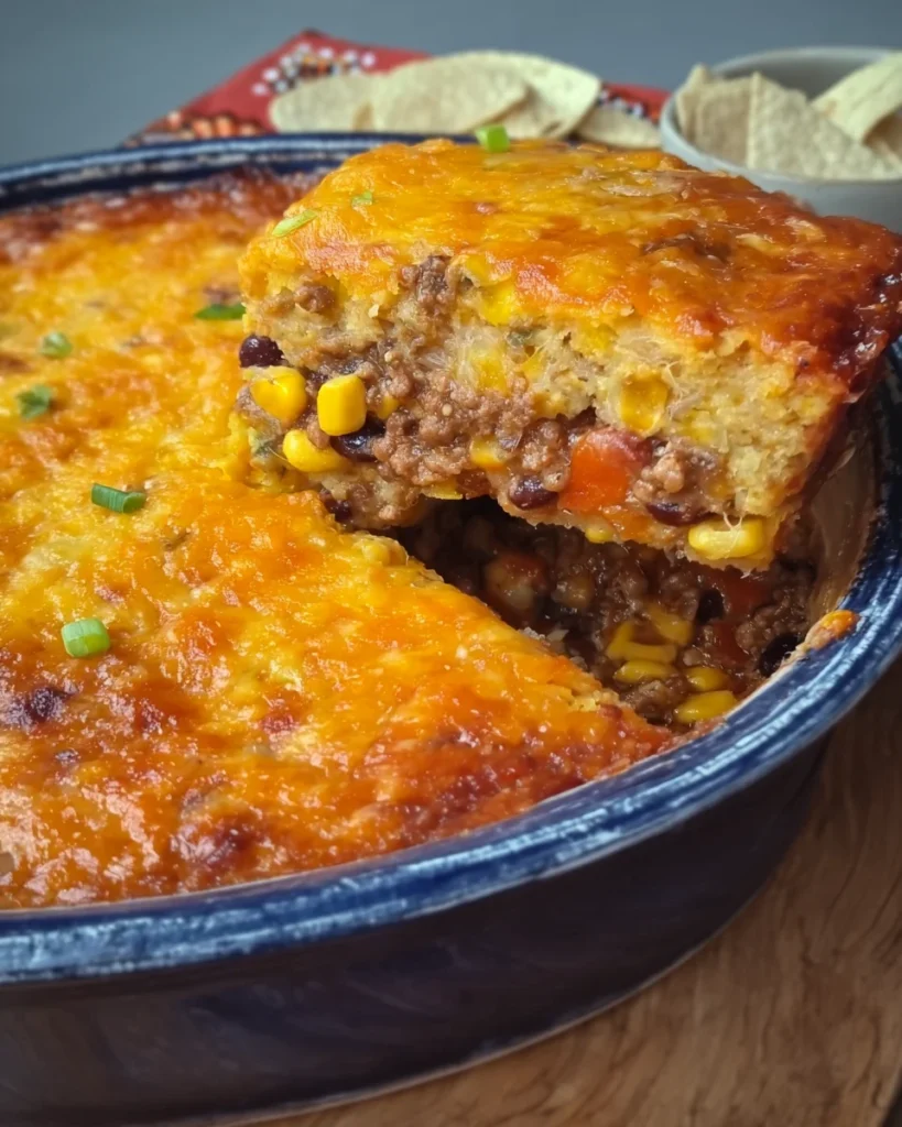 Vintage Mexican casserole
