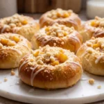 Apple Streusel Buns