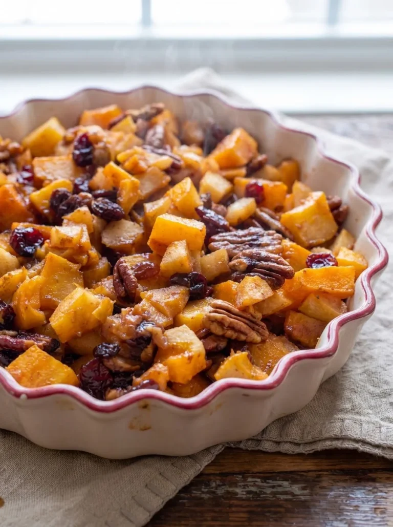 Butternut Squash Apple Bake