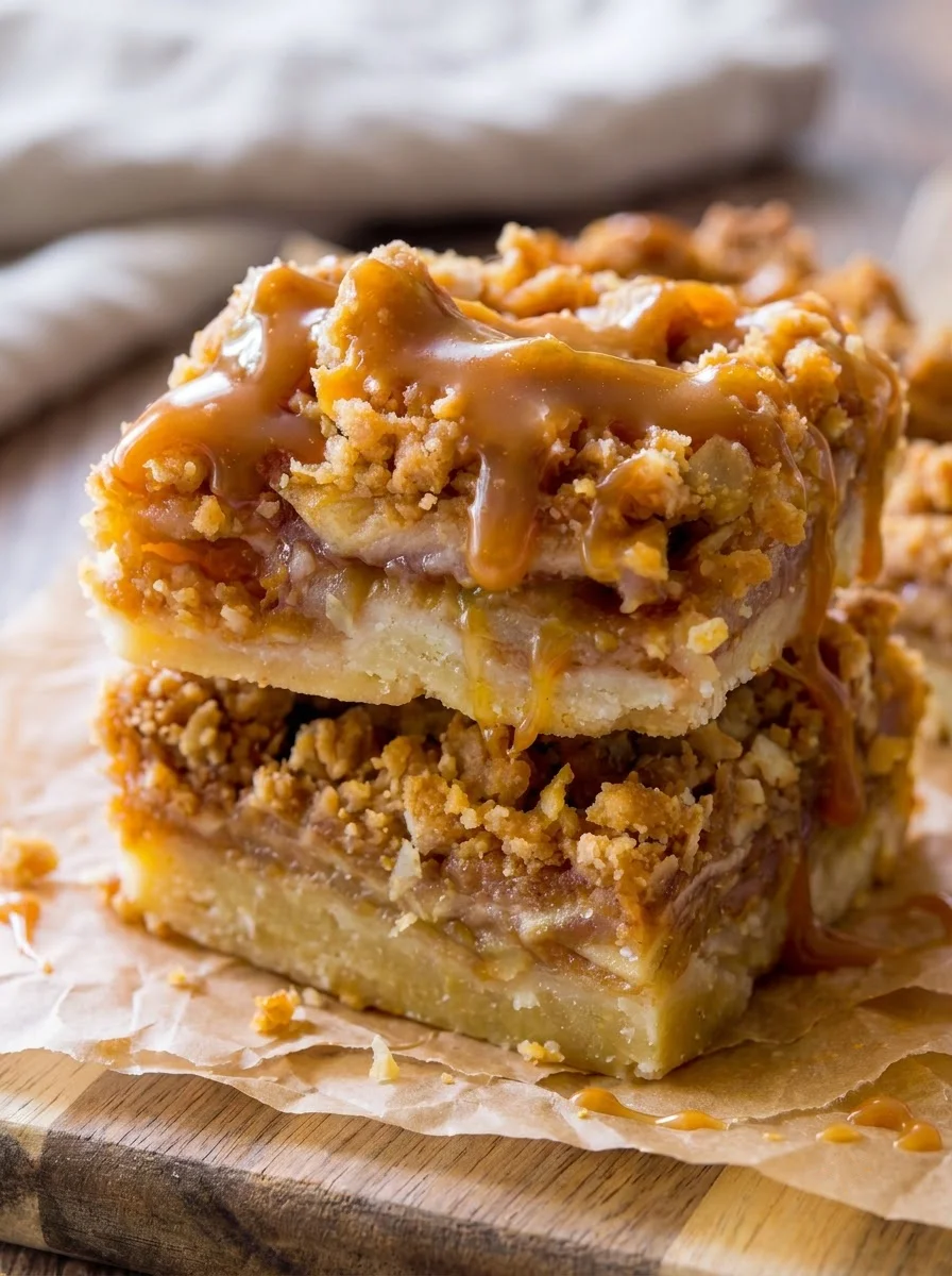 Caramel Crumble Bars