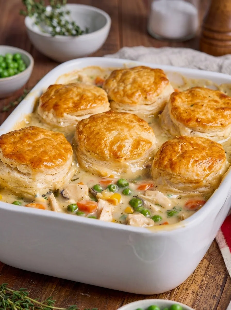 Chicken Pot Pie Casserole
