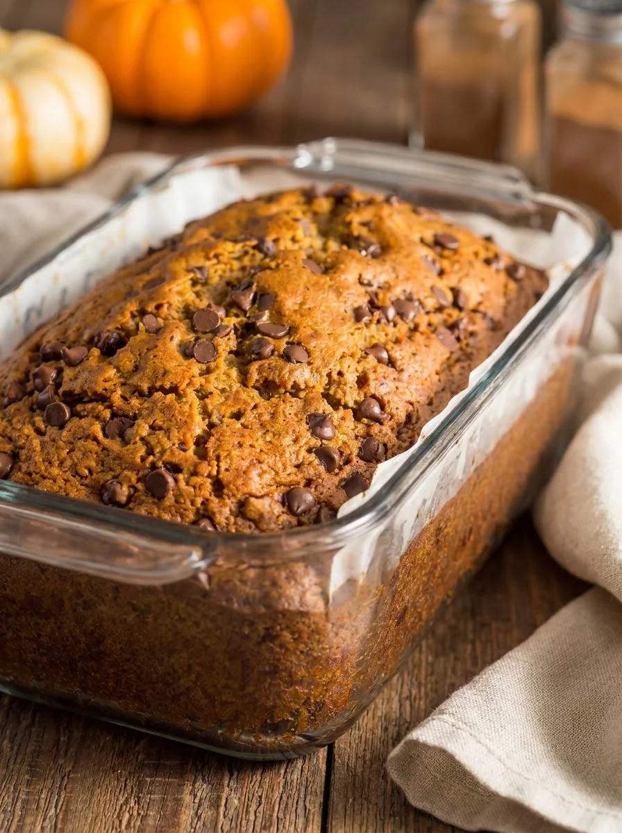 Chocolate Chip Pumpkin Bread