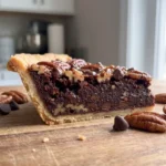 Chocolate Pecan Pie Slice