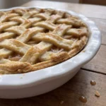 Classic Lattice Apple Pie