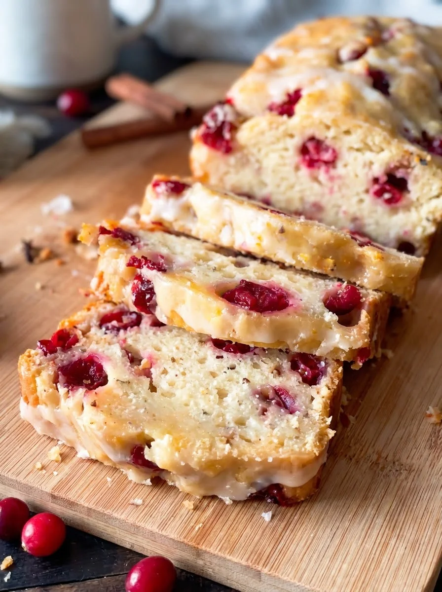 Cranberry Glazed Loaf