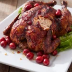 Cranberry Maple Roast Chicken