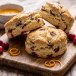 Cranberry Orange Scones