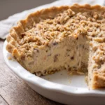 Creamy Nut Crumble Pie