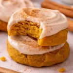 Easy Frosted Pumpkin Cookies