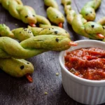 Halloween Snake BreadSticks