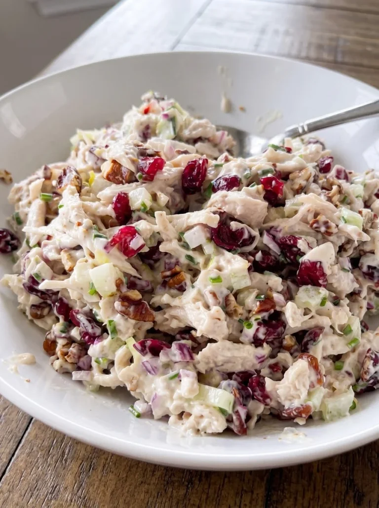 Healthy Cranberry Chicken Salad