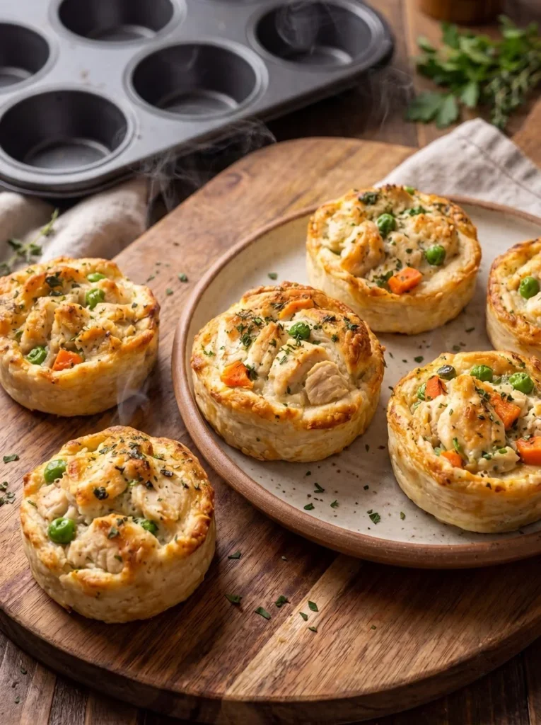 Mini Chicken Pot Pies