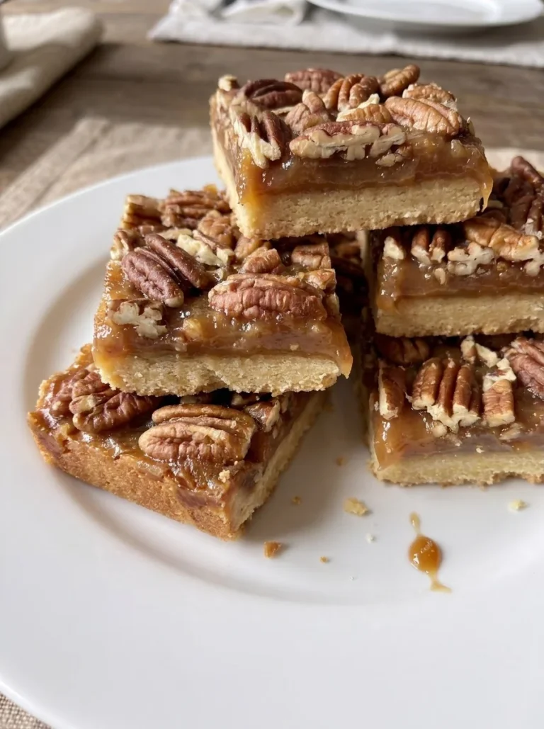 Pecan Caramel Bars