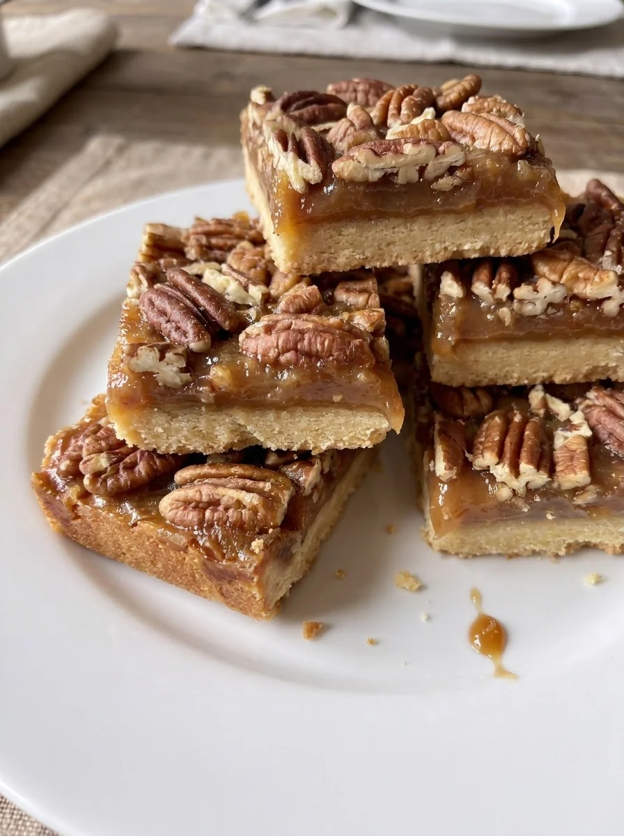 Pecan Caramel Bars