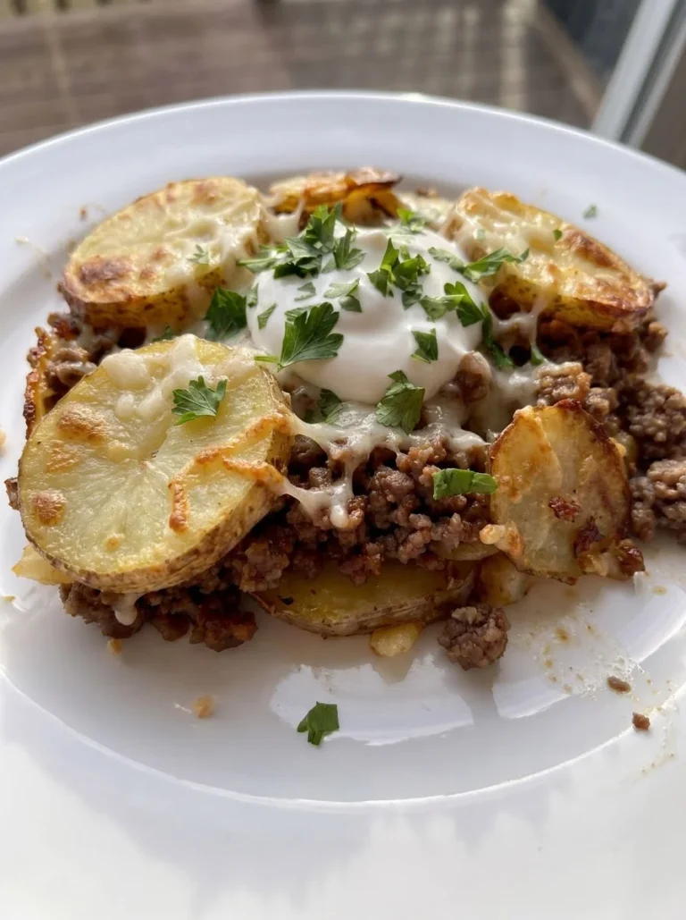 Beef & Potato Bake