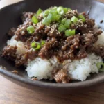 Korean Ground Beef Bowl