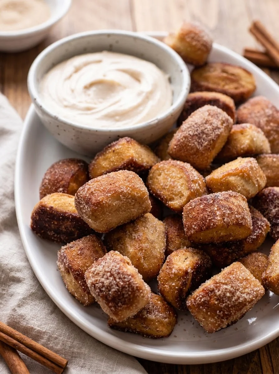 Cinnamon Sugar Pretzel Bites