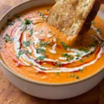 Creamy Tomato Soup with Sourdough