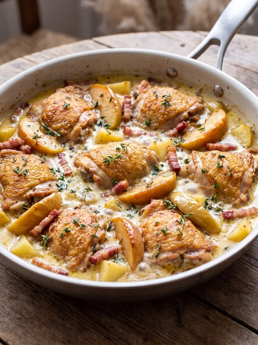 French Chicken Casserole a la Normande