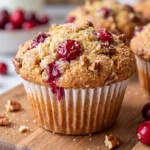 Fresh Cranberry Orange Muffins
