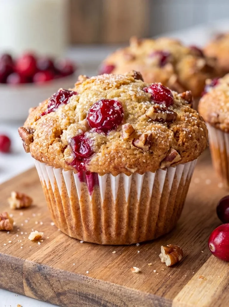 Fresh Cranberry Orange Muffins