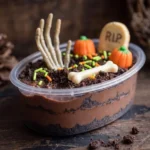 Halloween Graveyard Dirt Cups