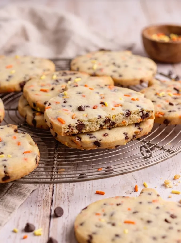 Halloween Shortbread Cookies