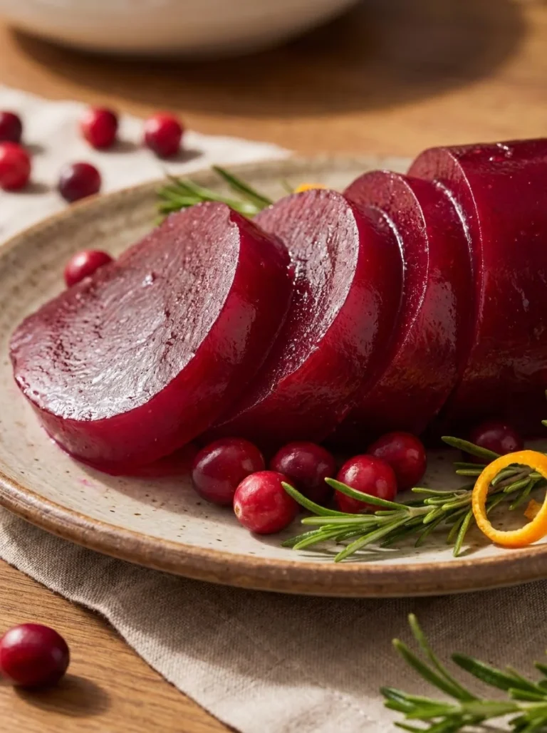 Homemade Jellied Cranberry Sauce