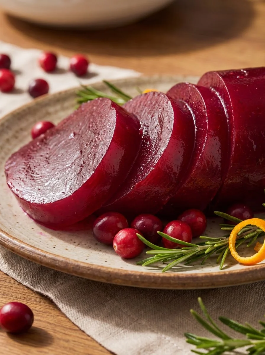 Homemade Jellied Cranberry Sauce