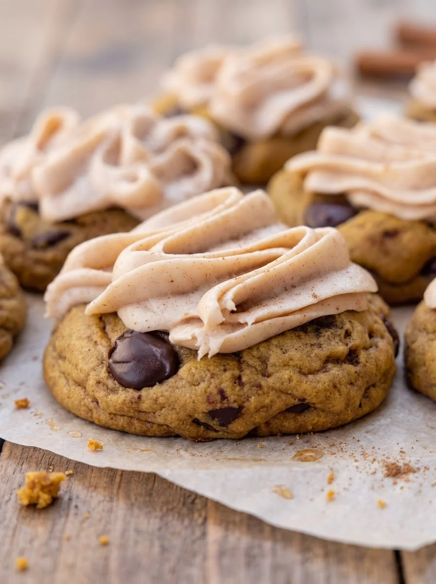 Pumpkin Chocolate Chip Cookies
