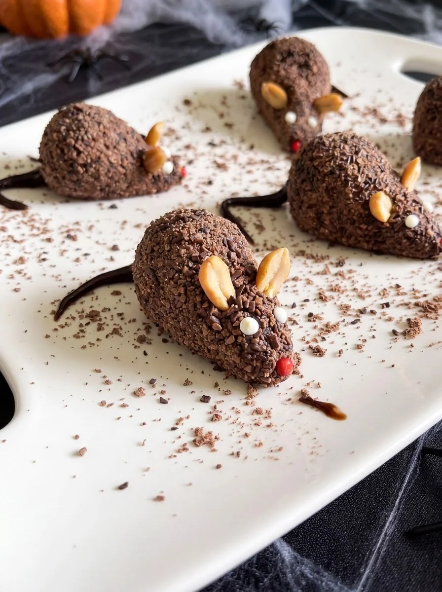 Strawberry and Chocolate Fudge Rats